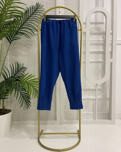 Fame Pantolon saks mavisi