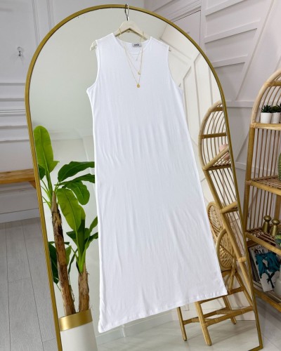 Ella Tam boy İçlik beyaz