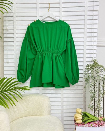 Beyge Gömlek benetton