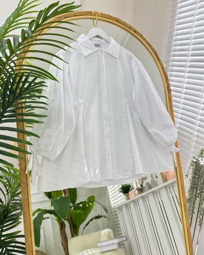 Selena Gömlek beyaz