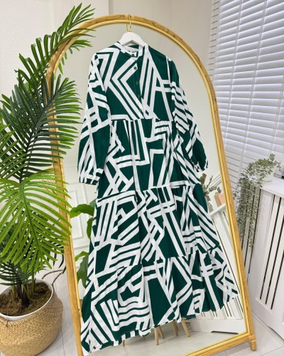 Lenya Elbise zümrüt