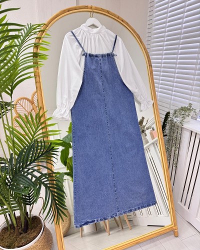 Duru Jile gömlek ikili takım