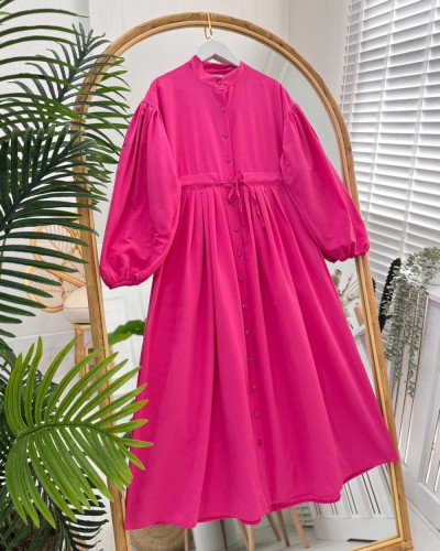 Prenses Elbise fuşya