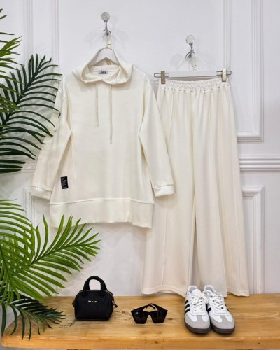 Style ikili takım Takım ekru