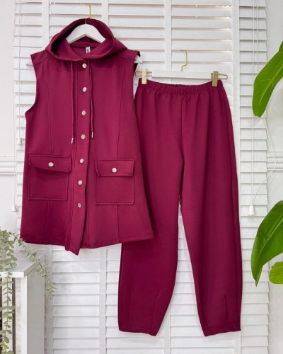 Erva ikili Takım vişne