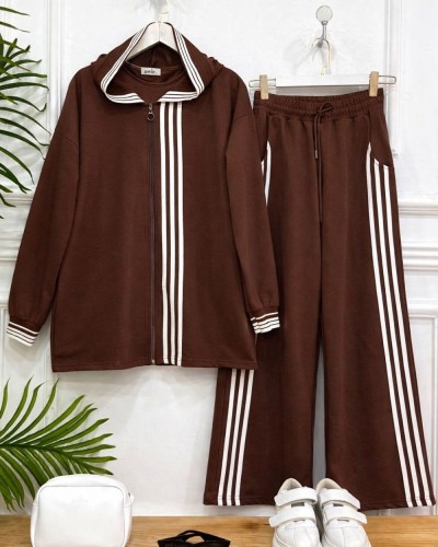 Ladissa İkili Takım kahverengi