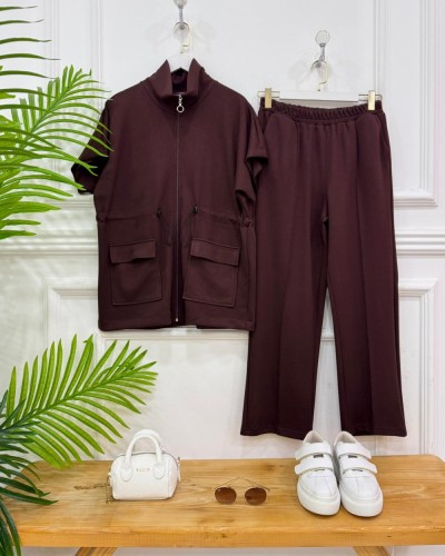 Jaren ikili Takım kahverengi