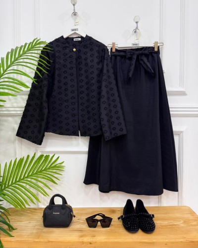 Bengü İkili Takım siyah