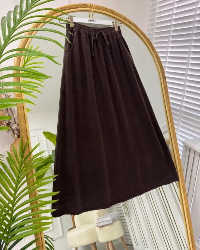 Fera Tensel Etek kahverengi