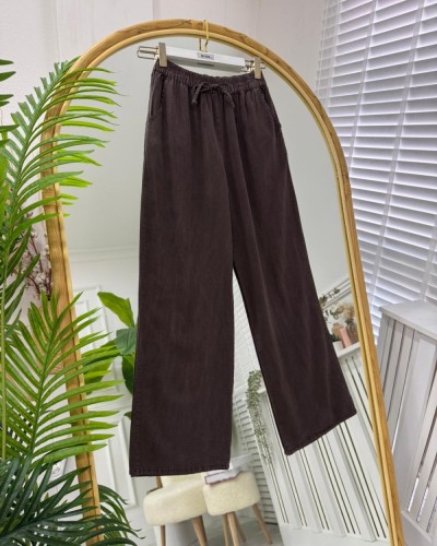 Misna Tensel Pantolon kahve