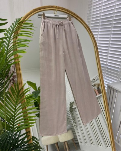 Misna Tensel Pantolon bej